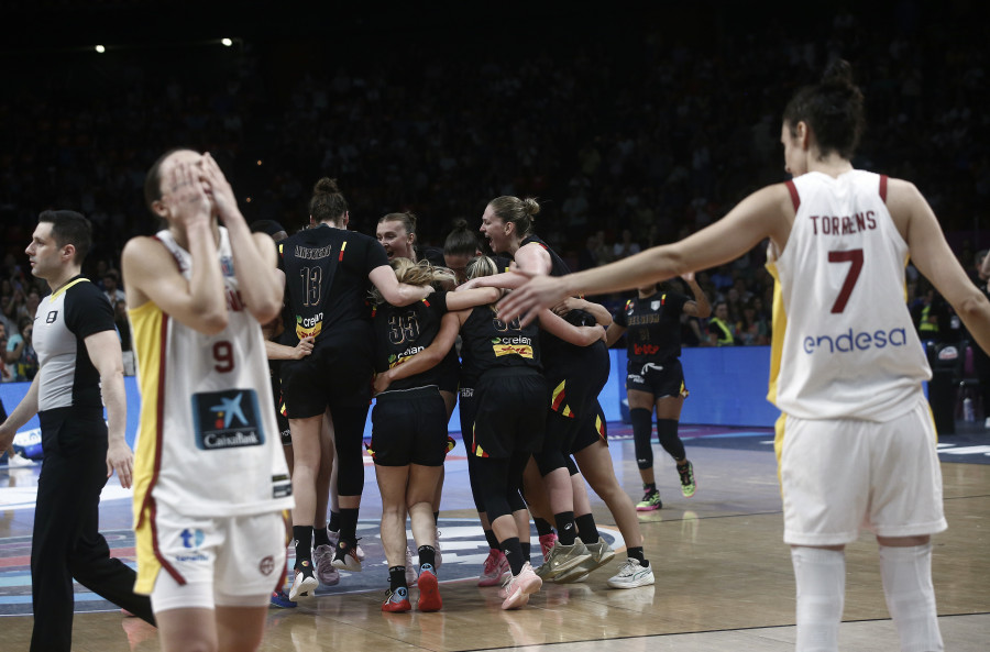La selección femenina cae de la manera más cruel ante Bélgica en la final del Eurobasket  (65-67)