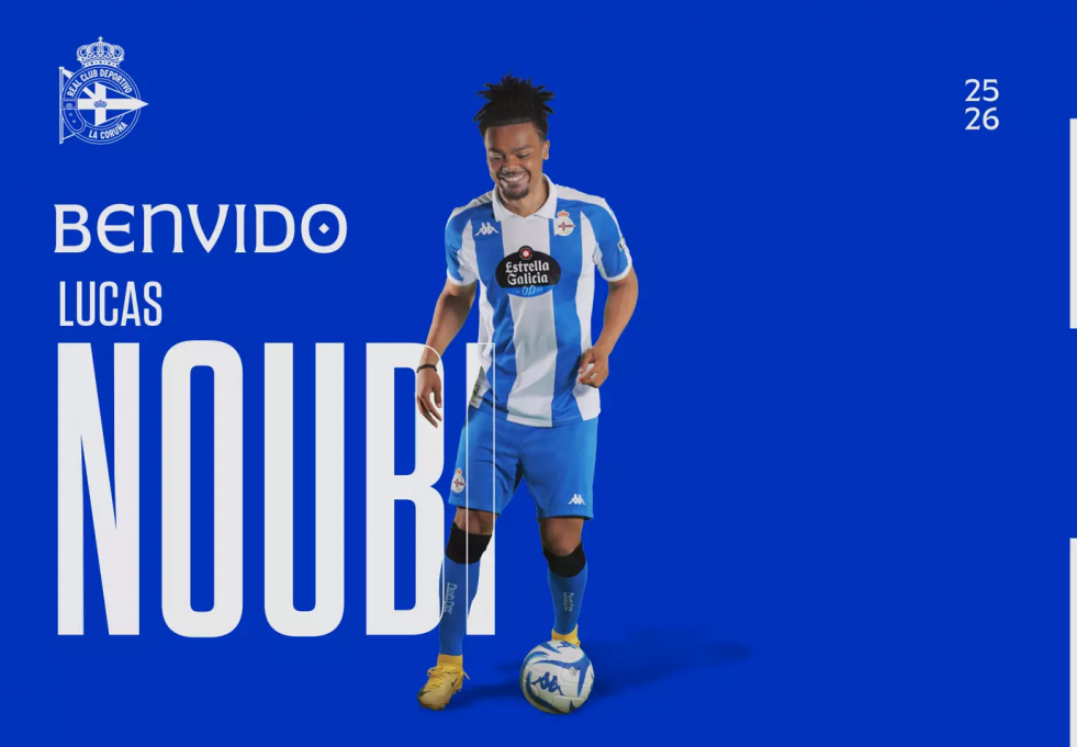 OFICIAL | Lucas Noubi refuerza la defensa del Deportivo