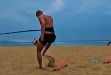 Yeremay prepara la temporada en la playa