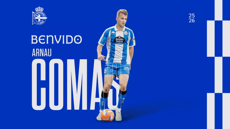 OFICIAL | El Deportivo anuncia el fichaje de Arnau Comas