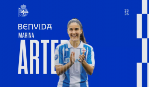 OFICIAL | Marina Artero, blanquiazul una temporada más