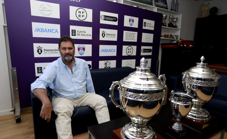 Luis Cousillas, presidente del Montañeros: “Vestimos como el Real Madrid, pero intentamos jugar como el Barcelona”