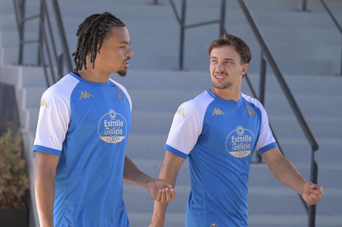 Lucas Noubi y Denis Genreau