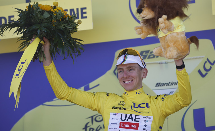Pogacar derriba el Muro de Bretaña y recupera el maillot amarillo