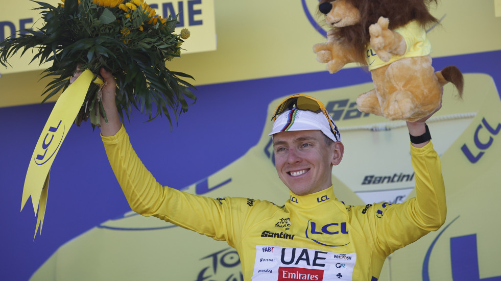 Pogacar derriba el Muro de Bretaña y recupera el maillot amarillo