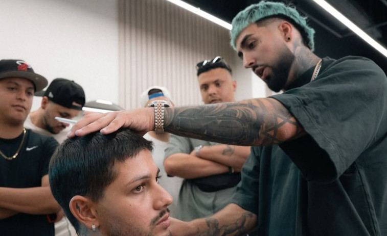 El barbero del Deportivo se codea con el PSG