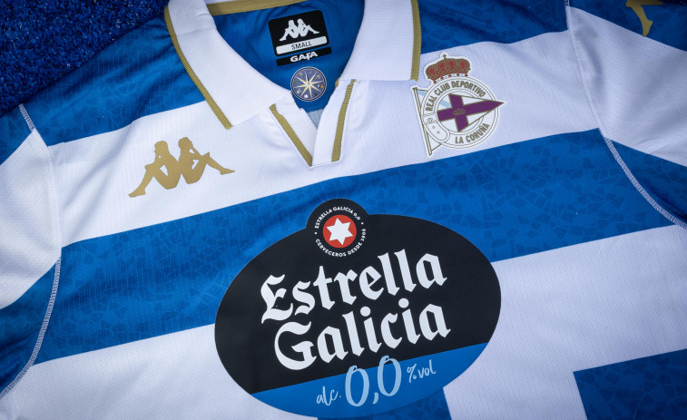 La nueva camiseta del Dépor cuesta 85 euros y el club permite pagarla a plazos