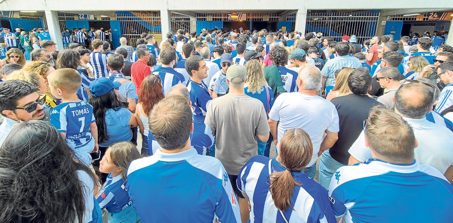 La larga lista de espera para ser socio del Dépor, más de 6.700 personas
