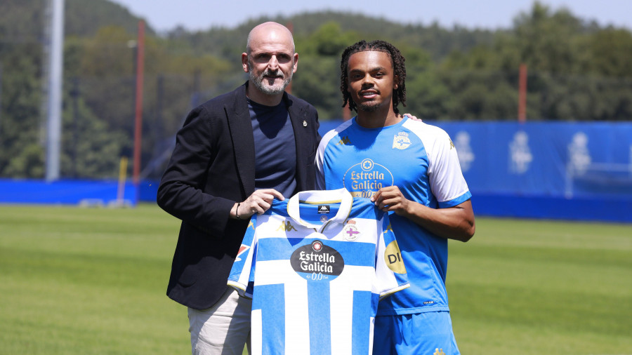 Lucas Noubi, nuevo central del Deportivo: "Soy un ganador"