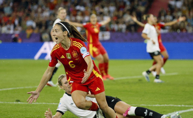 Aitana Bonmatí lleva a España a su primera final de la Eurocopa en el minuto 113
