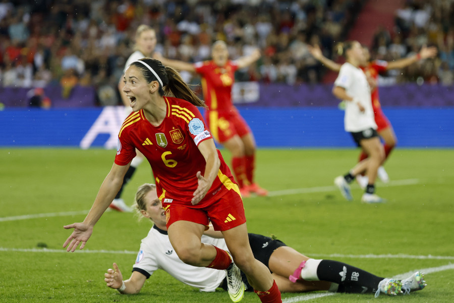 Aitana Bonmatí lleva a España a su primera final de la Eurocopa en el minuto 113