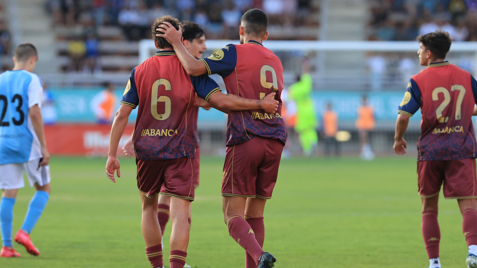 La victoria del Dépor ante la SD Compostela, en imágenes