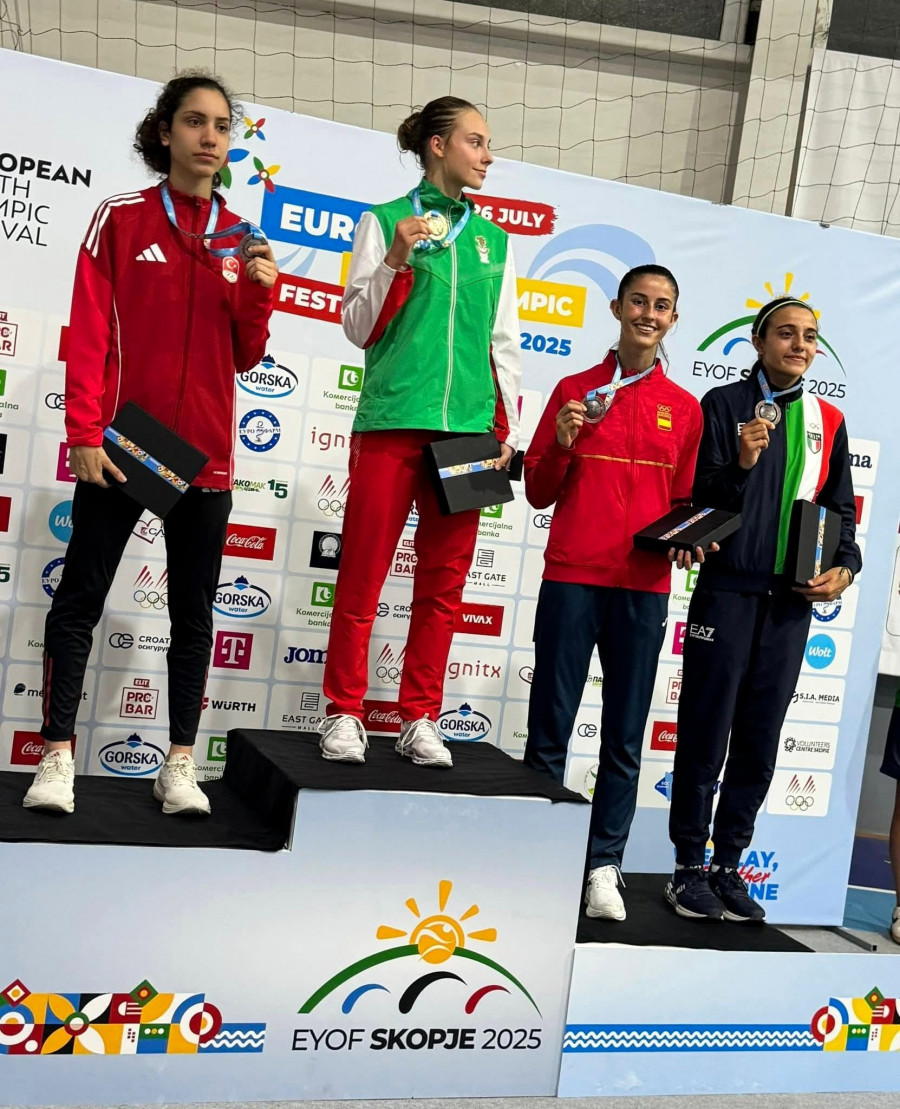 Bronce para Carla Sesar en el FOJE de Macedonia