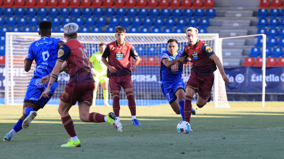 La victoria del Dépor ante el Ourense