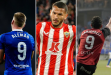 De izquierda a derecha Alemao, Luis Suárez y Panichelli