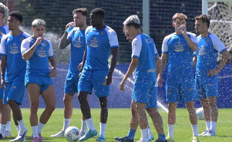 José Ángel completa su primer entrenamiento con el grupo