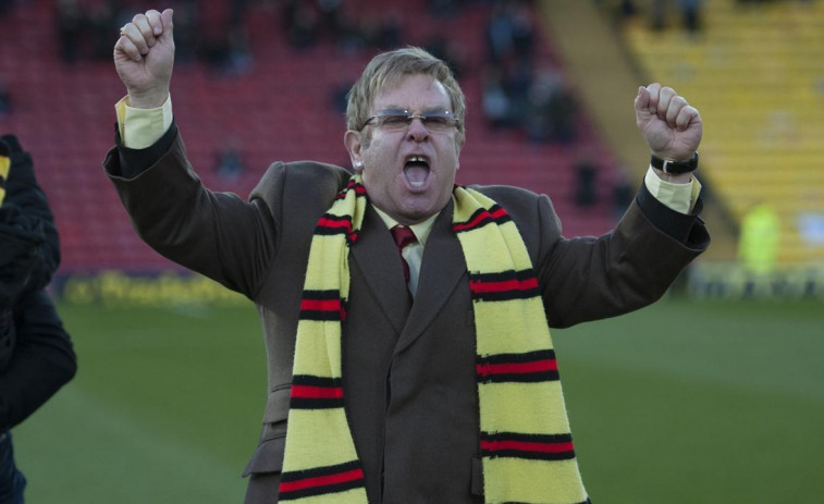 Cuando Elton John convirtió al Watford en un ‘cohete’