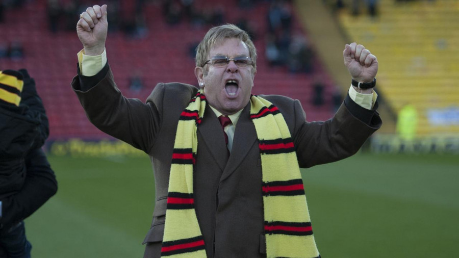 Cuando Elton John convirtió al Watford en un ‘cohete’
