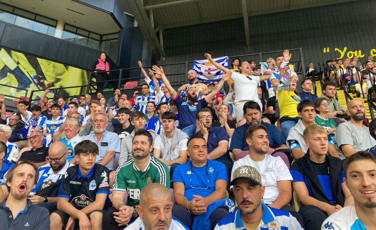 Vicarage Road fue del Deportivo por un día