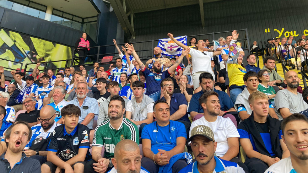 Vicarage Road fue del Deportivo por un día