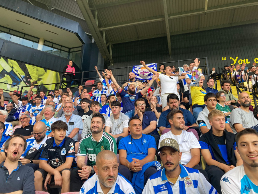 Vicarage Road fue del Deportivo por un día