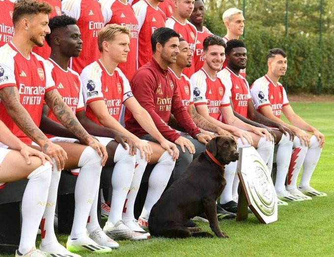 Win arsenal foto plantilla