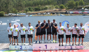El K4 500 de Arévalo se da un baño de oro en Verducido
