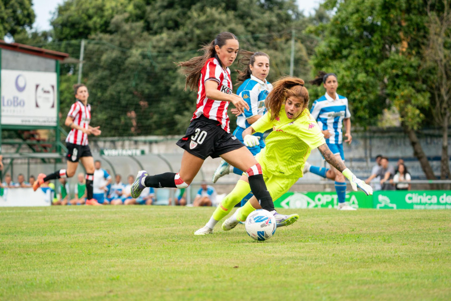 La derrota ante el Athletic no frena el optimismo blanquiazul