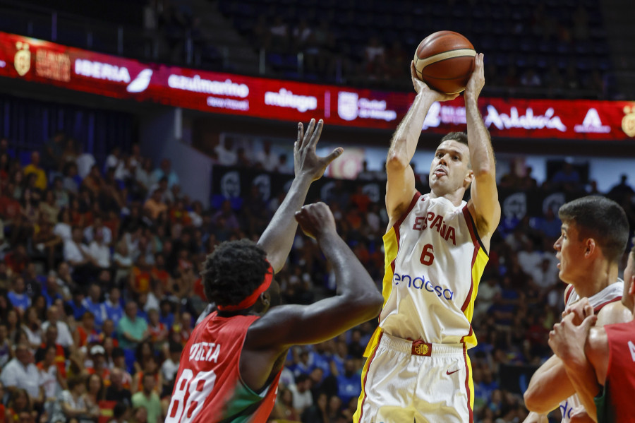 España cae ante Portugal en su primer ensayo previo al Eurobasket (74-76)