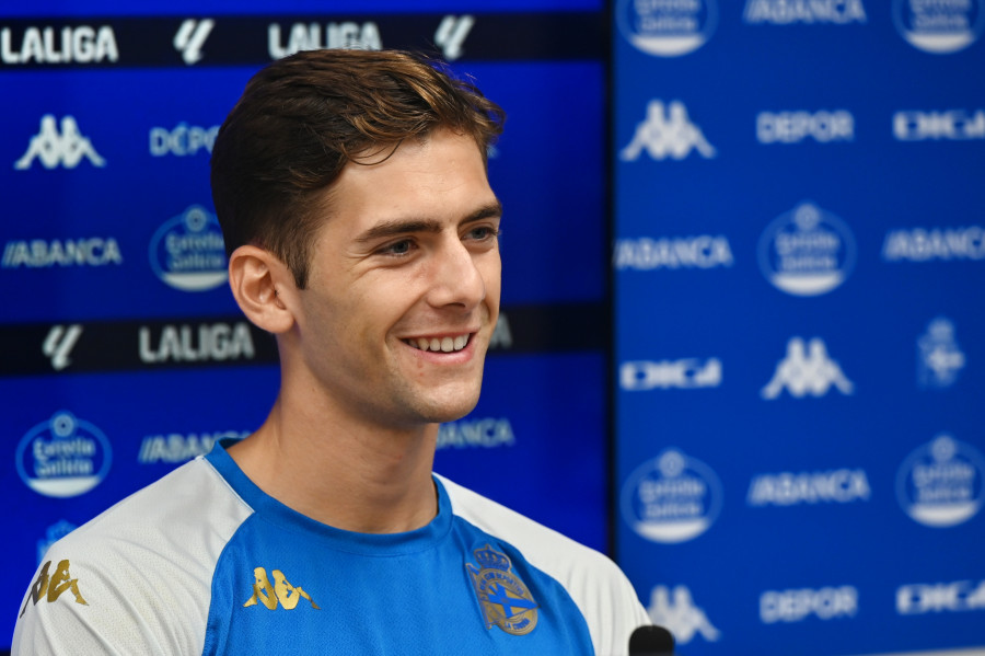 Gragera: "Quiero estar en el Dépor muchos años y eso conlleva el ascenso"