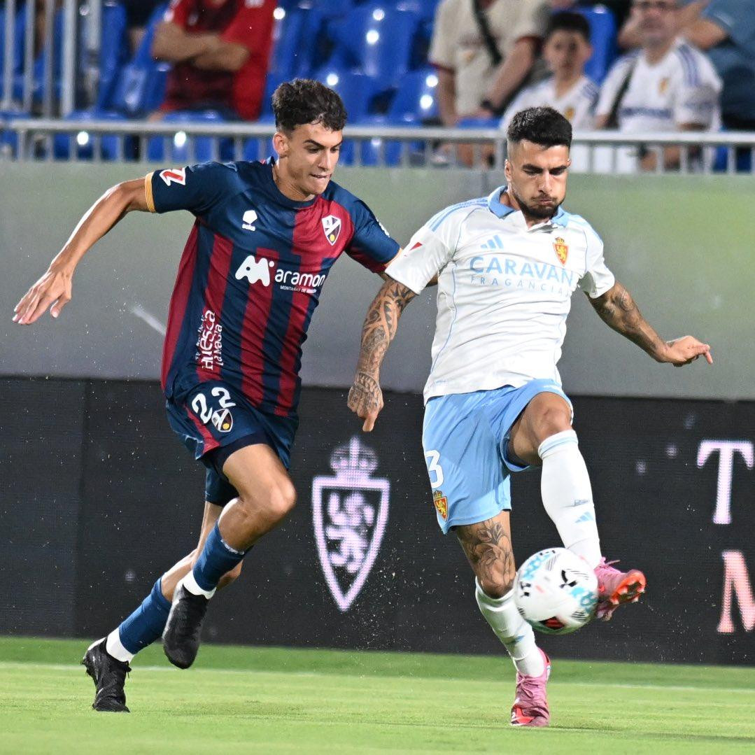 Huesca y Zaragoza ya se vieron las caras en un amistoso. 4