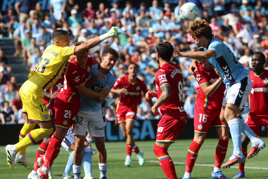 Un Getafe en cuadro amarga el debut liguero del 'EuroCelta' (0-2)