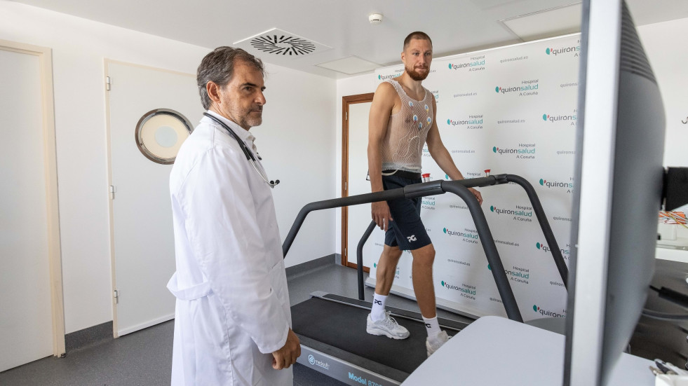 La primera cita del Leyma Coruña, con el doctor