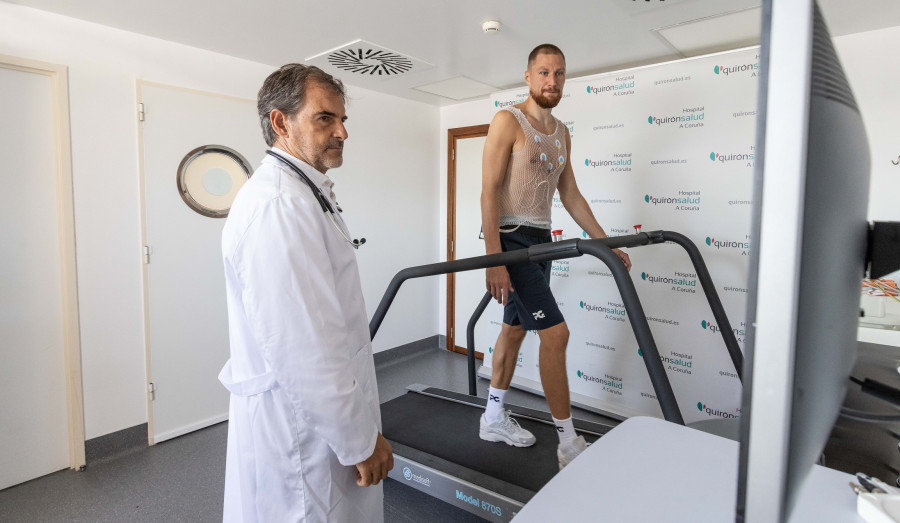 La primera cita del Leyma Coruña, con el doctor