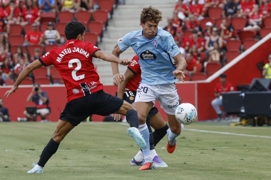 Mateu Jaume salva un punto para el Mallorca ante el Celta de Vigo (1-1)