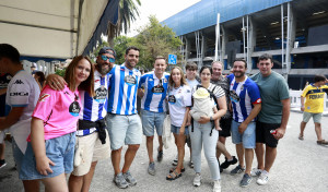 Todas las fotos de la afición en el Dépor -Burgos
