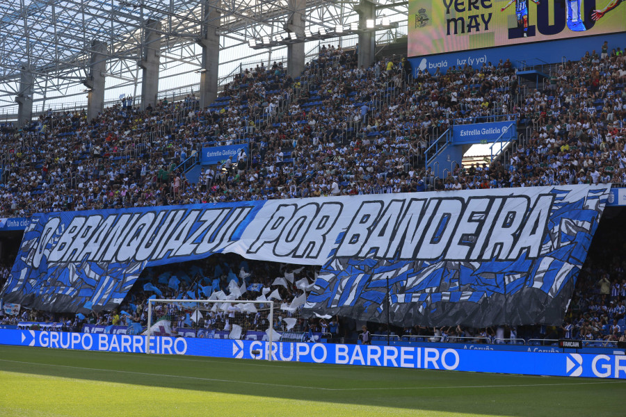 La Liga denuncia cánticos contra Balaídos en Riazor durante el Deportivo-Burgos