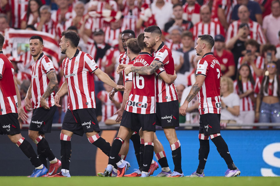 El Athletic enlaza su segunda victoria consecutiva tras derrotar al Rayo Vallecano (1-0)