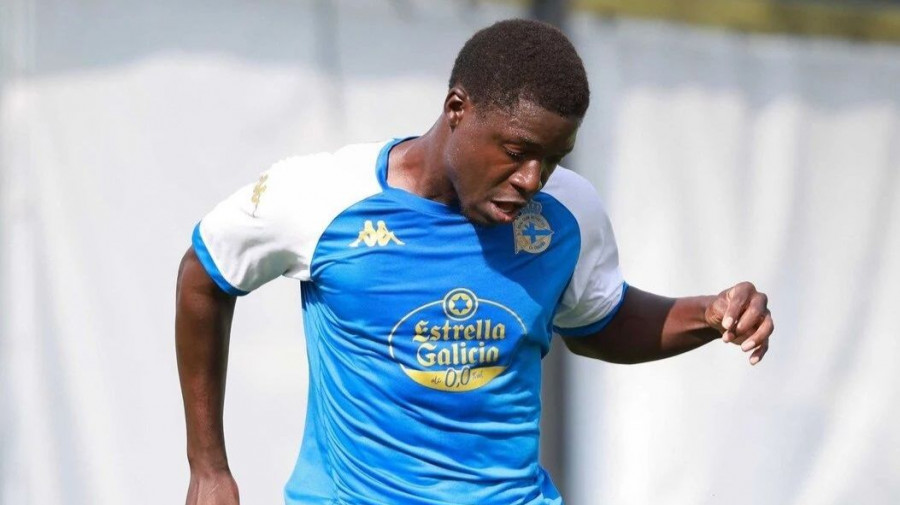 Mane 'refuerza' el ataque del Dépor en la vuelta a los entrenamientos
