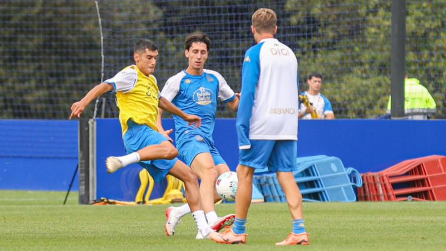 Mulattieri y Ximo Navarro, principales amenazas al statu quo en el once del Deportivo